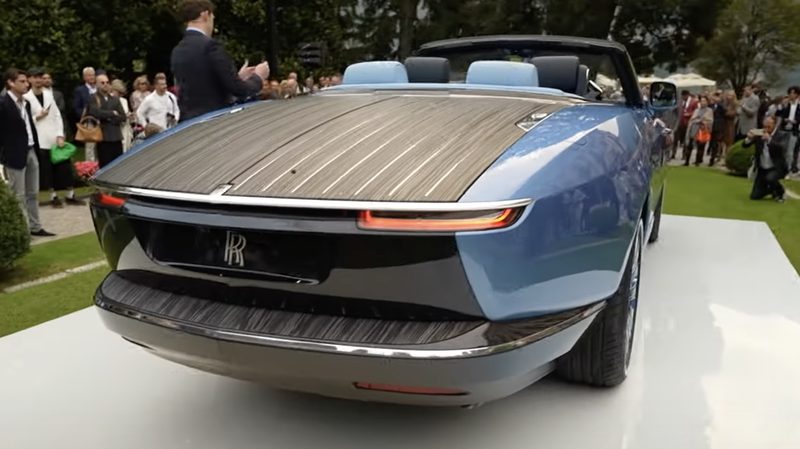 Rolls-Royce Boat Tail front view