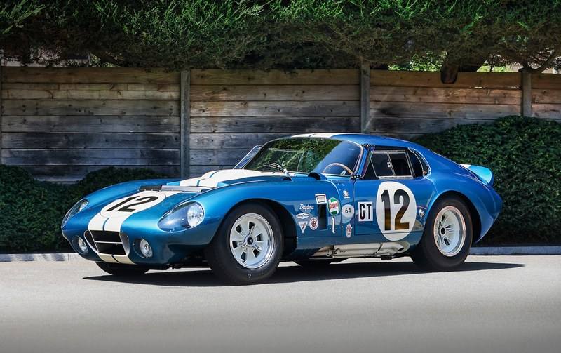 The 1964 Shelby Cobra Daytona Coupe CSX2300 at the Gooding Christie's Pebble Beach auction