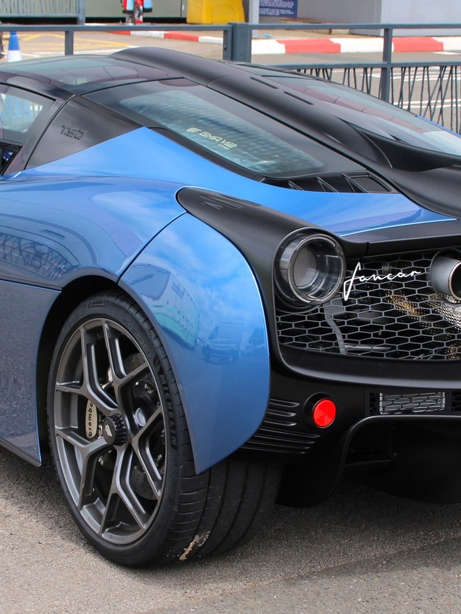 The Gordon Murray Automotive T.50 in profile