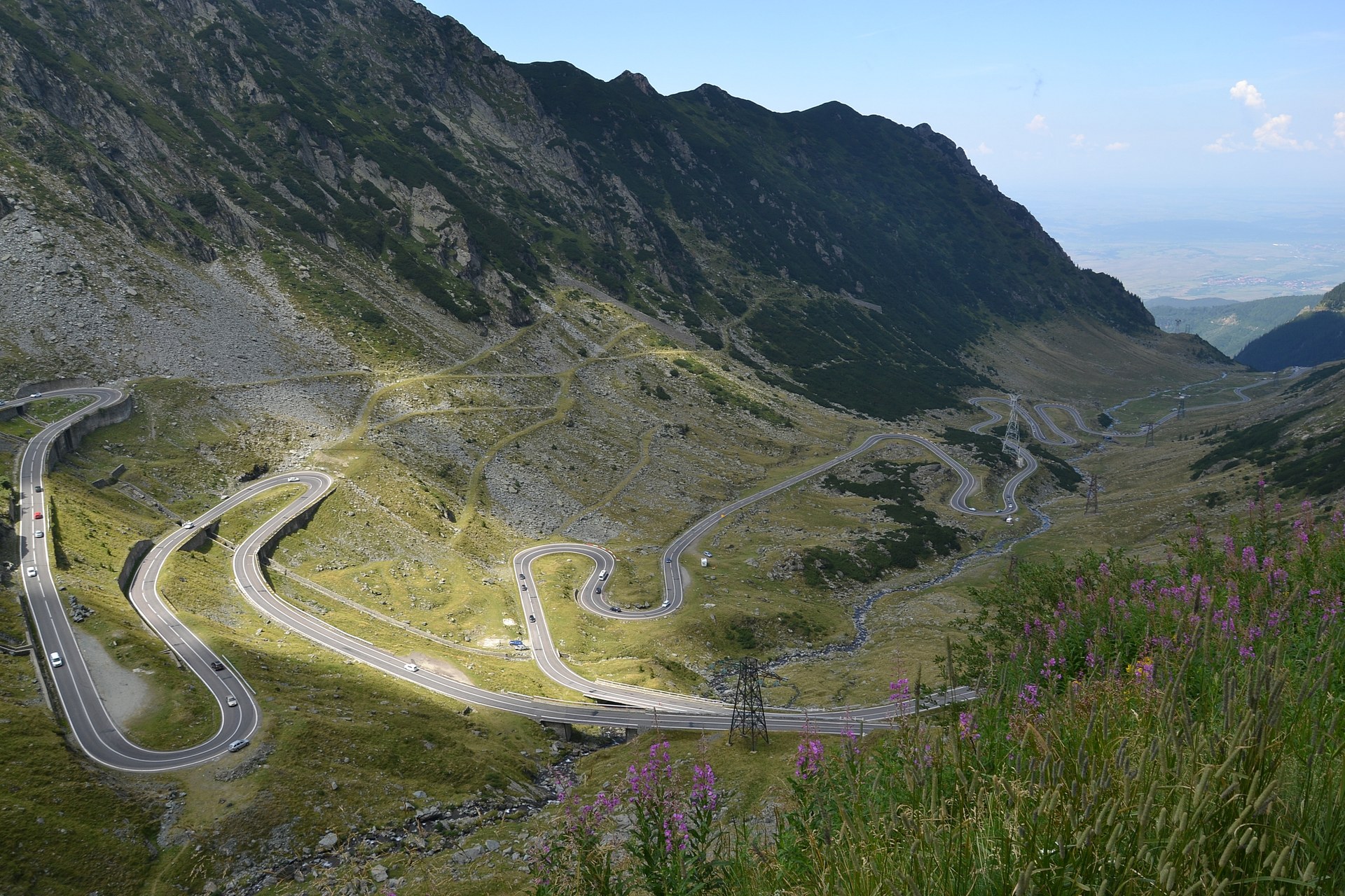 Transfagarasan mountain road