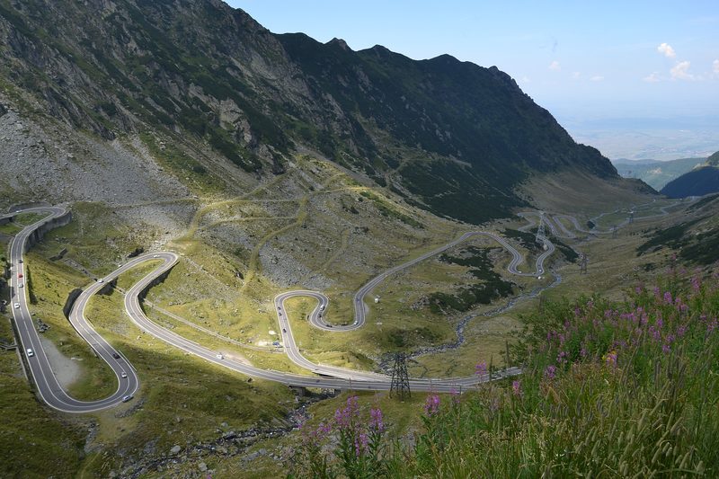 Transfagarasan mountain road